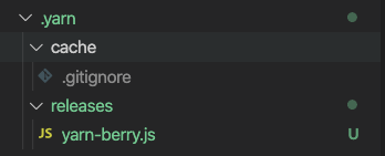 .yarn folder screenshot .yarn folder screenshot